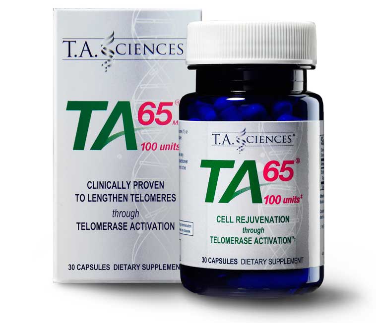 TA-65 Telomerase Aktivator – Telomere verlängern –– Anti Aging Supplement – 30 Kapseln – MD 100